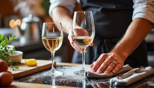 découvrez la technique de chef étoilé pour redonner éclat et propreté à vos verres et couverts, facilement et sans utiliser de produits agressifs.