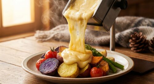 découvrez une raclette gourmande avec un fromage fondu trois fois moins calorique, pour savourer l'hiver sans culpabilité et protéger votre silhouette.